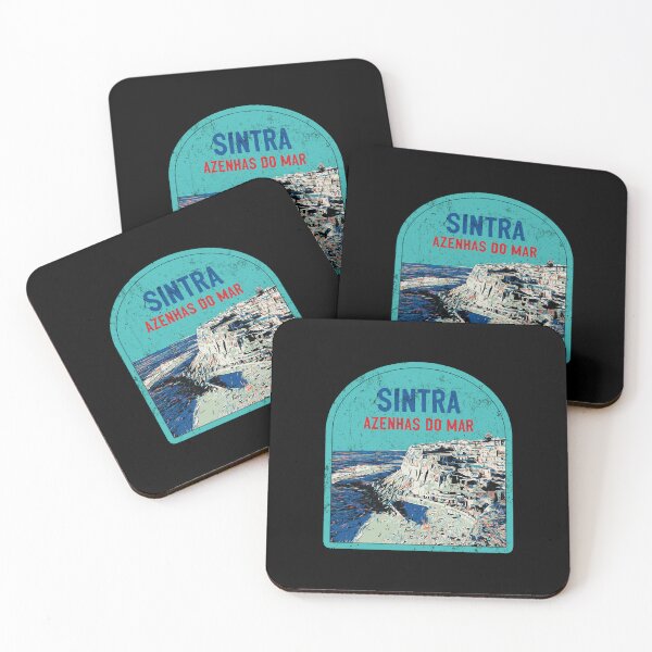 Item preview, Azenhas do Mar Illustration | Charming Village in Sintra, Portugal designed and sold by Lemomo-artworks.