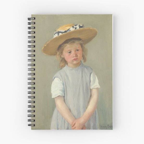 Item preview, Child in a Straw Hat by Mary Cassatt, 1886 designed and sold by Vintage Wall Art.