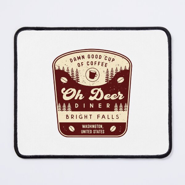 Item preview, Oh Deer Diner Emblem designed and sold by Lagelantee.