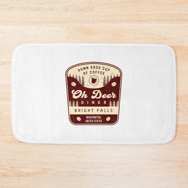 Item preview, Oh Deer Diner Emblem designed and sold by Lagelantee.