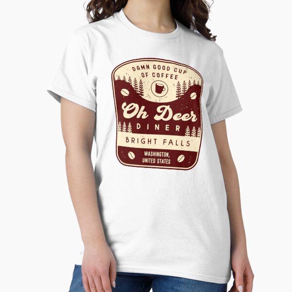 Vista previa del artículo con la obra «Emblema del restaurante Oh Deer», diseñado y vendido por Lagelantee.