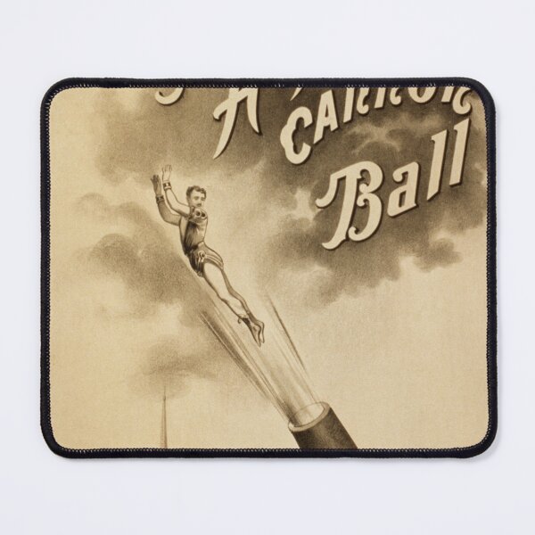 Item preview, STK501935A-The human cannon ball, vintage circus poster, circa 1879. designed and sold by StocktrekImages.