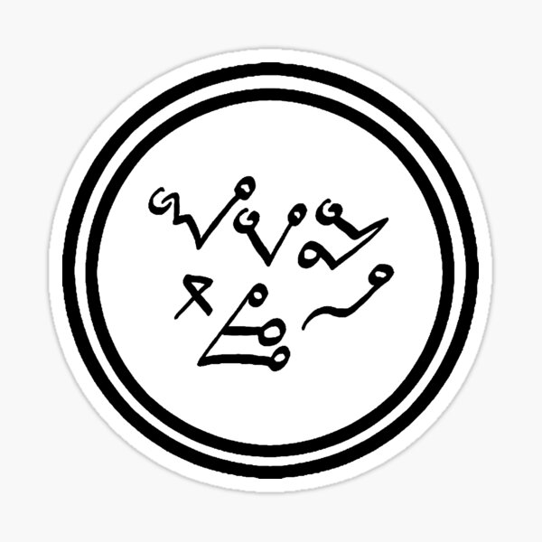 Attract promotion Magickal Sigil Sticker