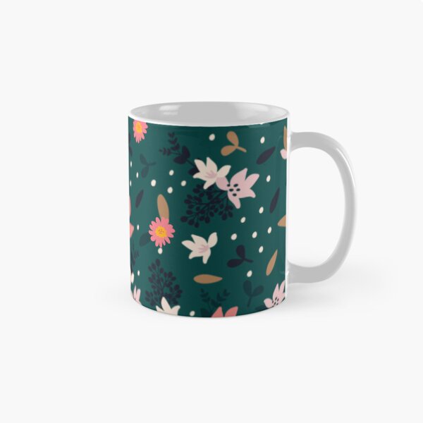 Item preview, Dark Green With Autumn leaves Miniature Petals & Leaves designed and sold by ProGallery.