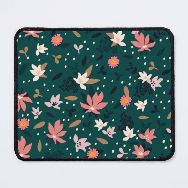 Item preview, Dark Green With Autumn leaves Miniature Petals & Leaves designed and sold by ProGallery.