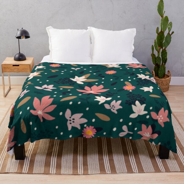 Item preview, Dark Green With Autumn leaves Miniature Petals & Leaves designed and sold by ProGallery.