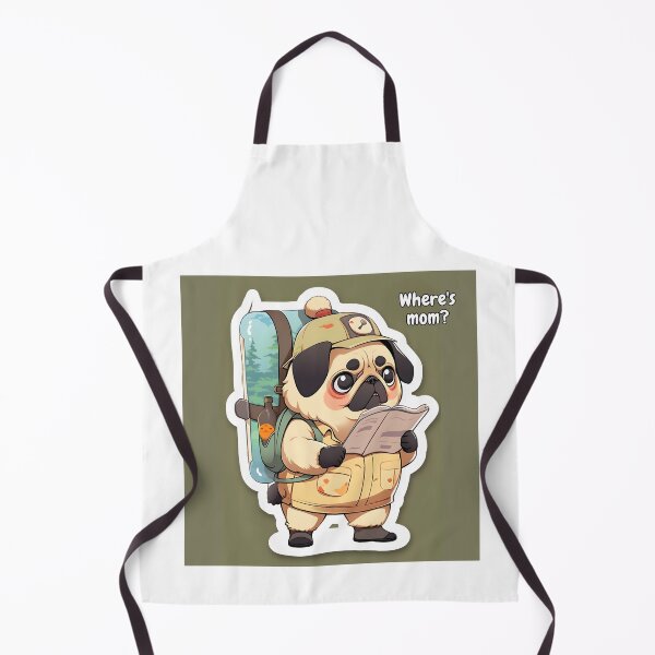 Item preview, Pug dog hiking designed and sold by PUG70.