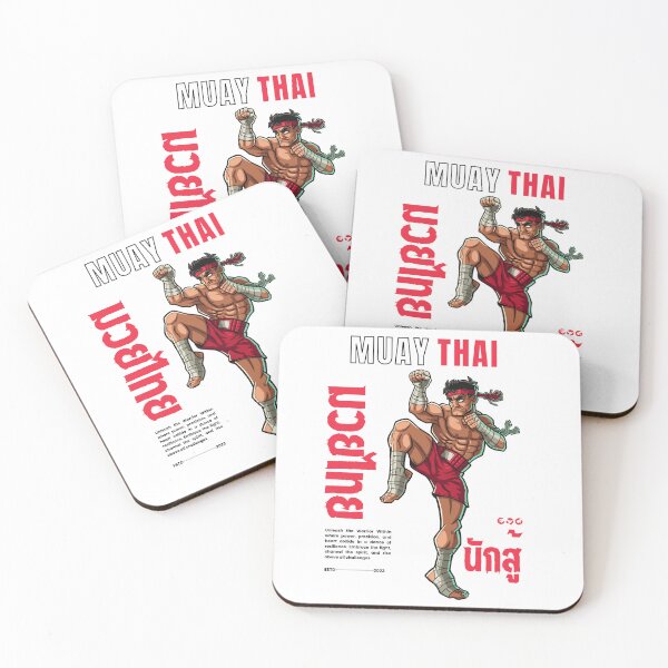 Item preview, The Muay Thai Warrior Graphic T-shirt! designed and sold by ChuckleThreads.