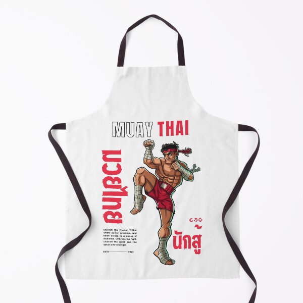Item preview, The Muay Thai Warrior Graphic T-shirt! designed and sold by ChuckleThreads.