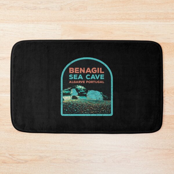 Item preview, Inside Benagil Algarve Sea Cave Illustration | Enchanting Coastal Art designed and sold by Lemomo-artworks.