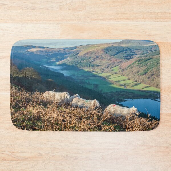 Item preview, Sheep coming down hillside to the Talybont Valley  designed and sold by Cameranick.