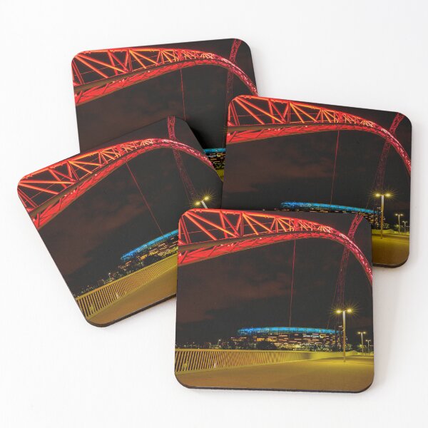 Item preview, Matagarup Bridge and Optus Stadium designed and sold by Jan Fijolek.