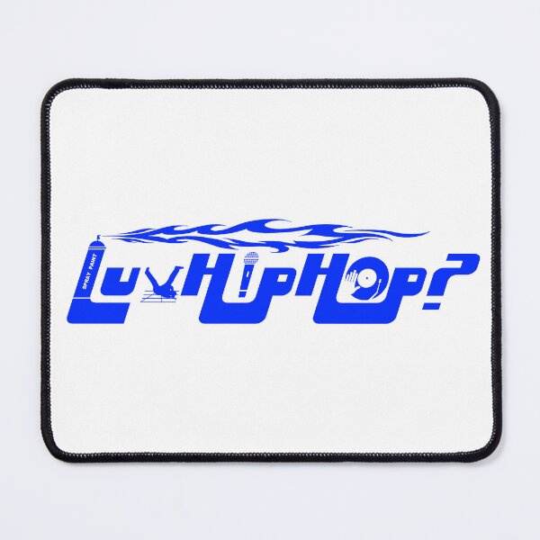 Item preview, Luv Hip Hop (Blue) designed and sold by Art of Darian.
