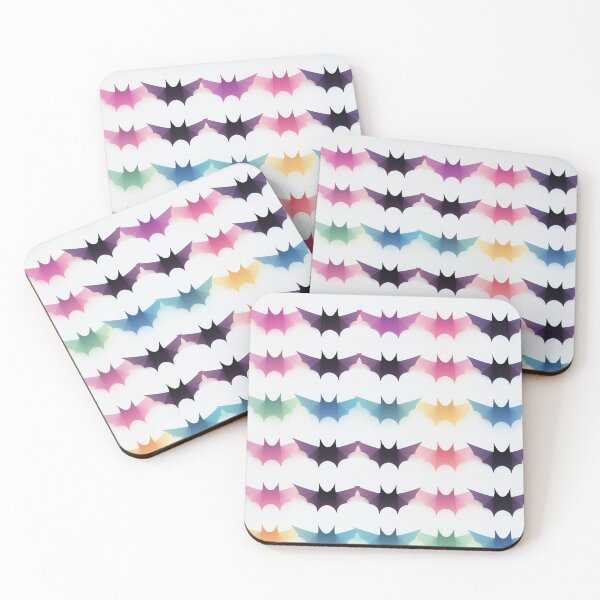 Item preview, Bats: Colorful Cartoon Bat Pattern designed and sold by Lovegrass Prints.