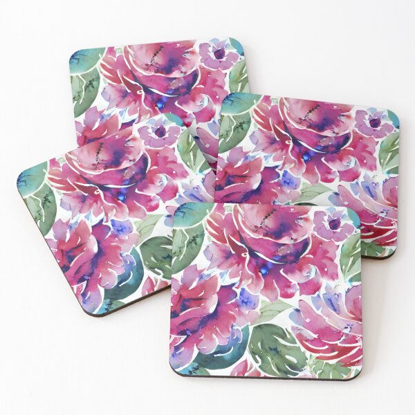 Artikelvorschau, Floraler Aquarell-Boho-Druck entworfen und verkauft von JBunnieDesign.
