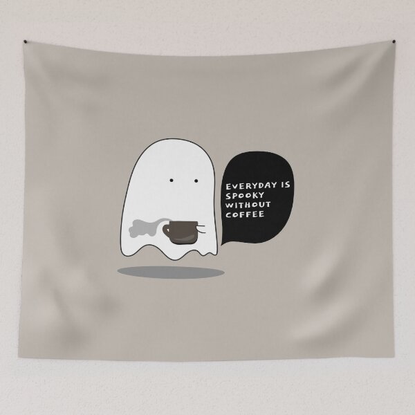 Item preview, Spooky Day without Coffee designed and sold by SallySunday.