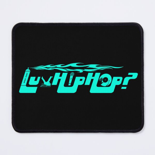 Item preview, Luv Hip Hop (Light Blue) designed and sold by Art of Darian.