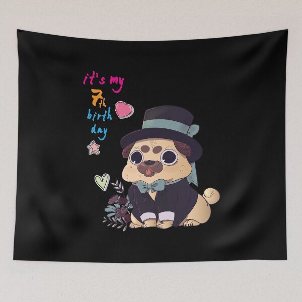 Artikelvorschau, OMG, es ist mein 7. Geburtstag entworfen und verkauft von my-dog-funny.