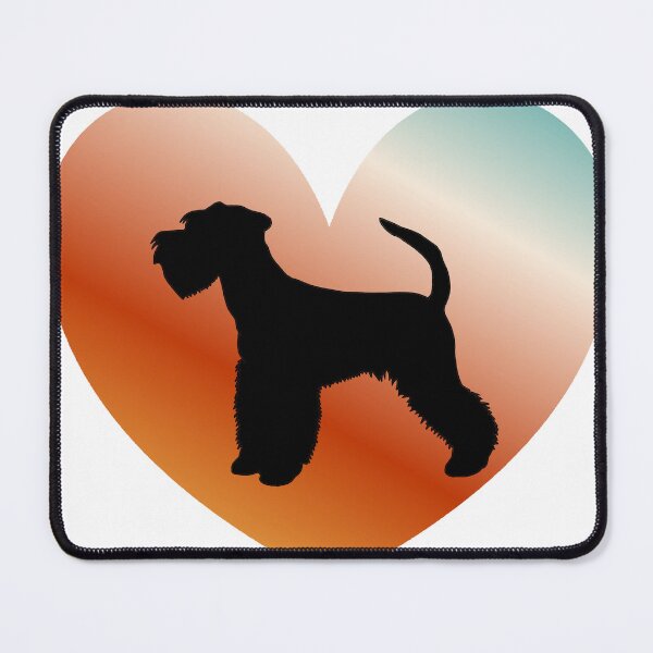 Item preview, Heart Colorful Schnauzer Pastel designed and sold by hemp3x.