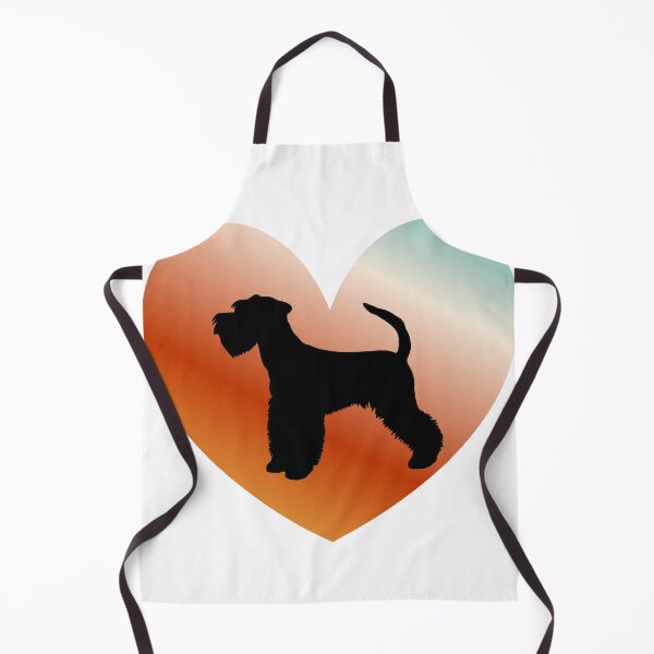 Item preview, Heart Colorful Schnauzer Pastel designed and sold by hemp3x.