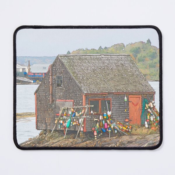 Item preview, Maine, Bailey Island - Original Art designed and sold by alpendesigns.