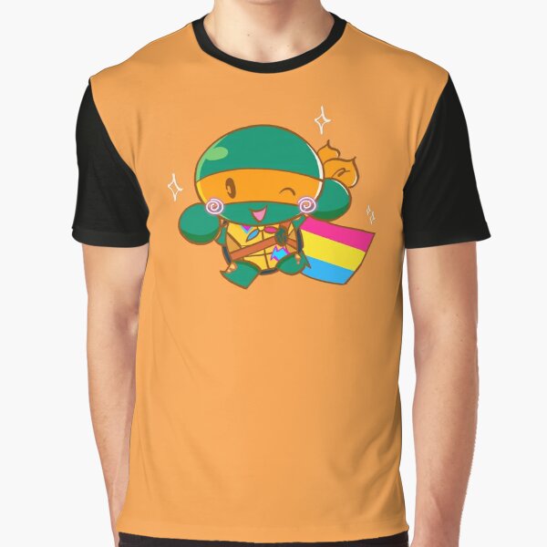 T-shirts Queens Nickelodeon Teenage Mutant Ninja Turtles - Mikey