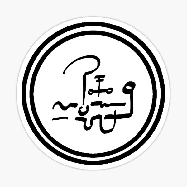 Discover creative talents magick sigil Sticker