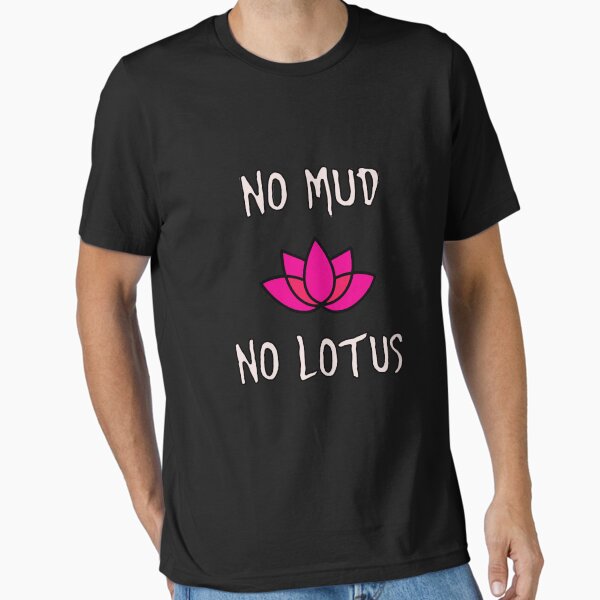 Item preview, No Mud No Lotus Zen Meditation Yoga designed and sold by ccheshiredesign.