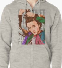 Sudadera con capucha y cremallera Timothee Chalamet