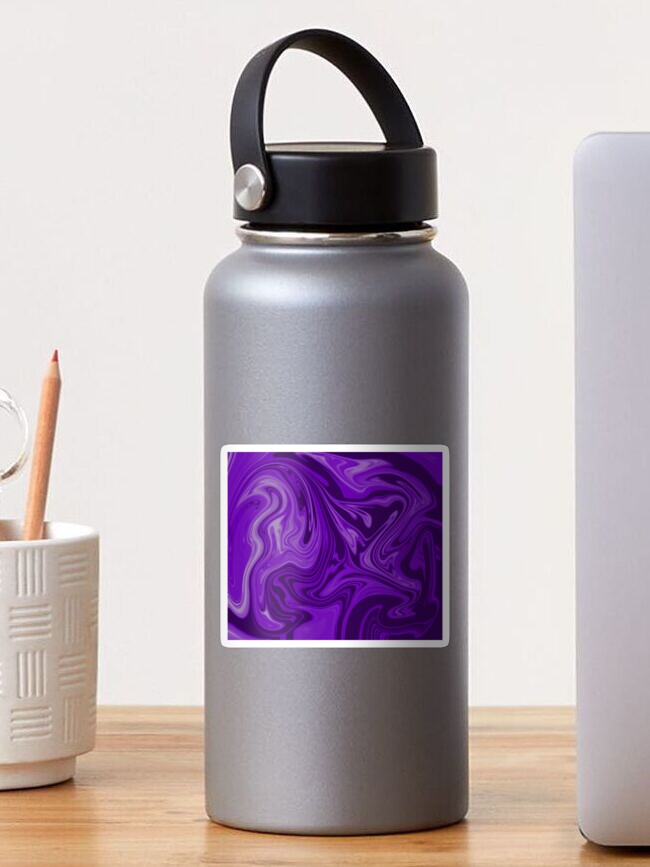 Thumbnail 1 of 3, Sticker, purple waters designed and sold by imsafehere.
