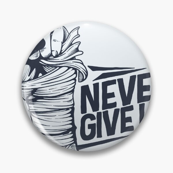 Item preview, Never give up designed and sold by Fica-Shop.