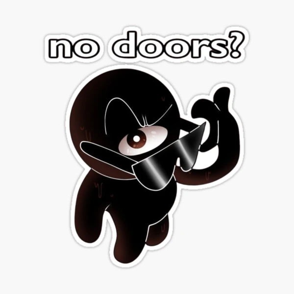 Roblox doors jack Sticker by doorzz