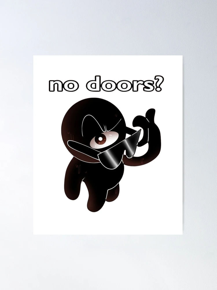 This is not an exit, roblox doors  Poster by doorzz