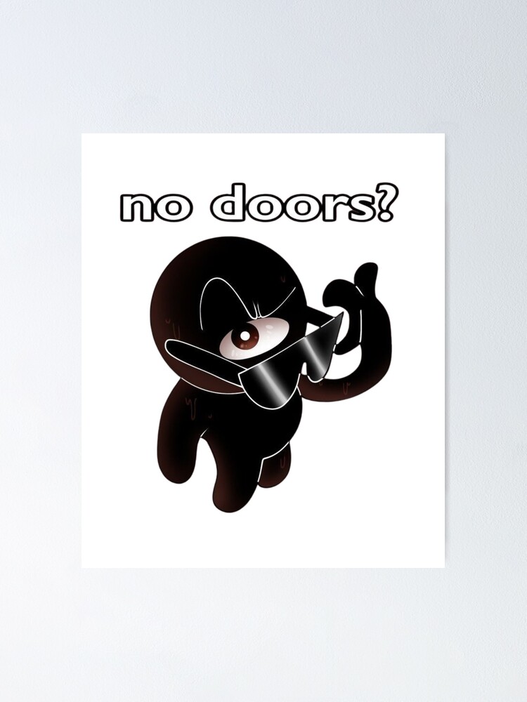 No doors, roblox doors | Poster