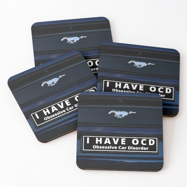Item preview, MUSTANG:  I have OCD. Obsessive car disorder designed and sold by Gilby-Designs.