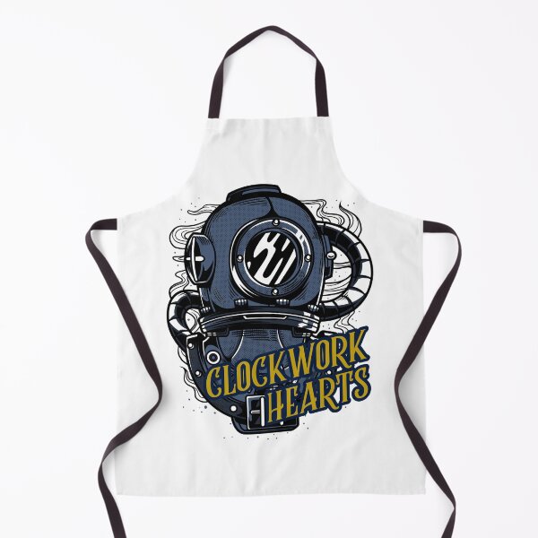 Item preview, Steampunk Clockwork Hearts Range 19th Century Diving Suit designed and sold by 67prints.