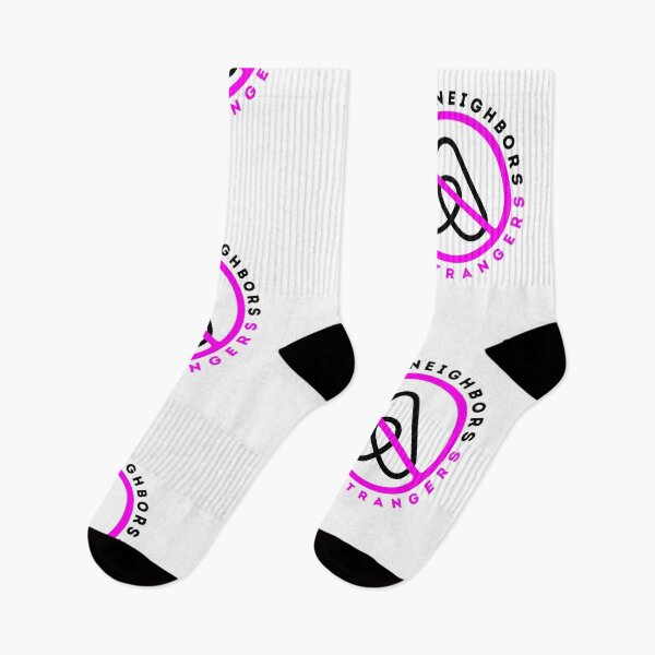 Item preview, Anti Airbnb - Choose Neighbors Over Strangers - Say No To Airbnb Pink designed and sold by SassyArtistry.
