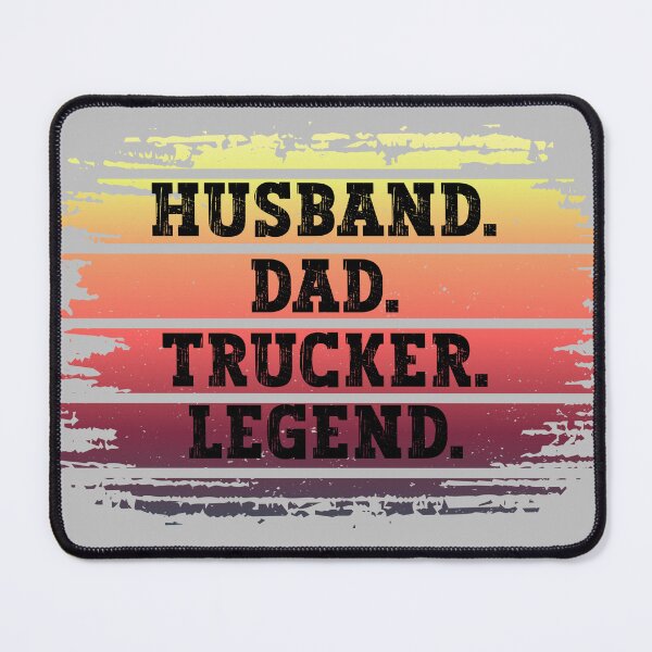 Item preview, Husband Dad Trucker Legend - Funny Gift for Truck Driver designed and sold by AITeeGenius.
