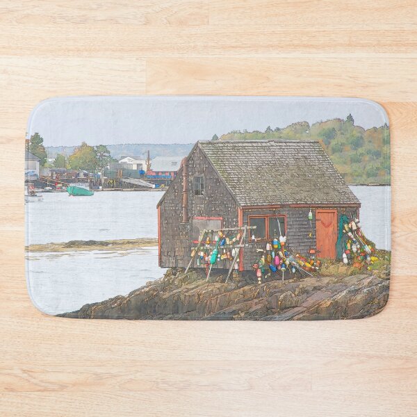 Item preview, Maine, Bailey Island - Original Art designed and sold by alpendesigns.