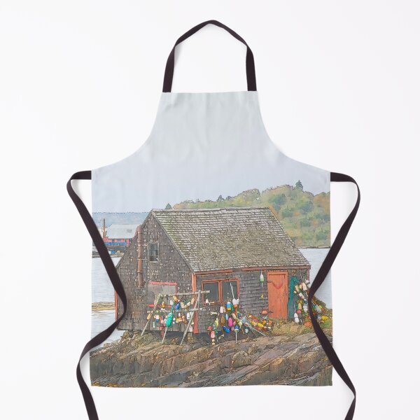 Item preview, Maine, Bailey Island - Original Art designed and sold by alpendesigns.