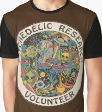 Camiseta gráfica Voluntario de investigación