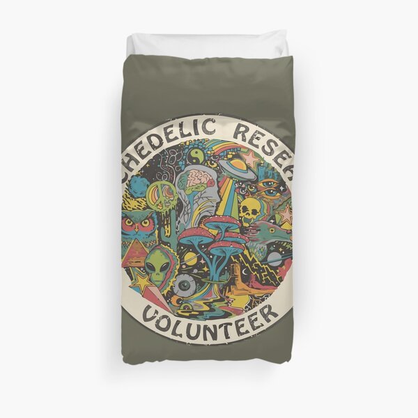 Research Volunteer Duvet Cover