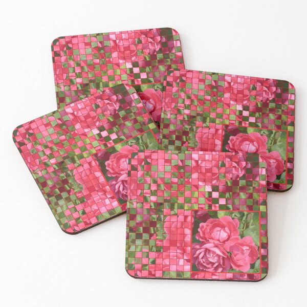 Item preview, Scrambled Roses designed and sold by Leslie Montgomery Art.