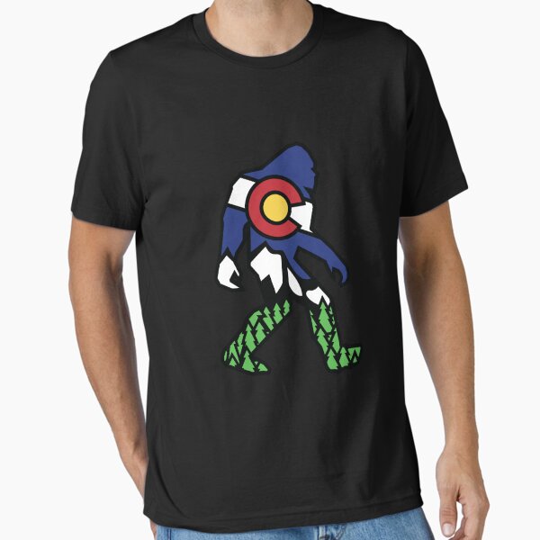 Item preview, Colorado Flag Sasquatch Bigfoot Yeti designed and sold by Yourcityshirt.