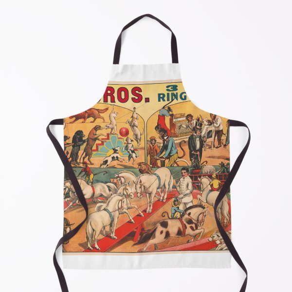 Item preview, STK501950A-Vintage circus poster showing various circus scenes. designed and sold by StocktrekImages.