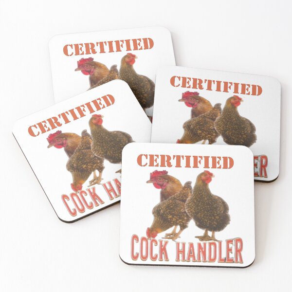 Item preview, Certified Cock handler designed and sold by Shrewd Mood.