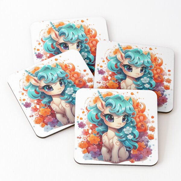 Item preview, Kawaii Unicorn  designed and sold by giwahomedeco.
