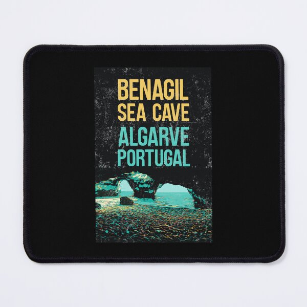 Item preview, Inside Benagil Algarve Sea Cave Illustration | Enchanting Coastal Art designed and sold by Lemomo-artworks.