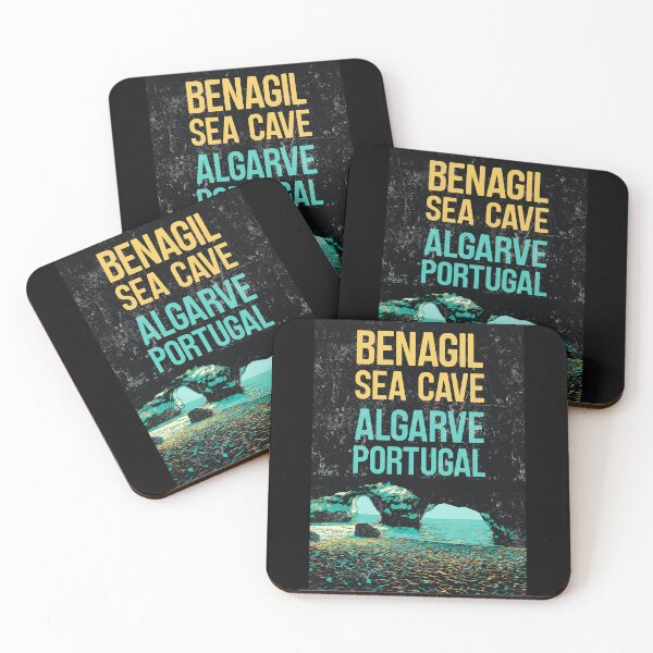 Item preview, Inside Benagil Algarve Sea Cave Illustration | Enchanting Coastal Art designed and sold by Lemomo-artworks.