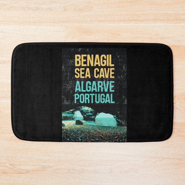 Item preview, Inside Benagil Algarve Sea Cave Illustration | Enchanting Coastal Art designed and sold by Lemomo-artworks.